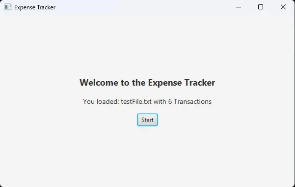 Expense Tracker slide 1
